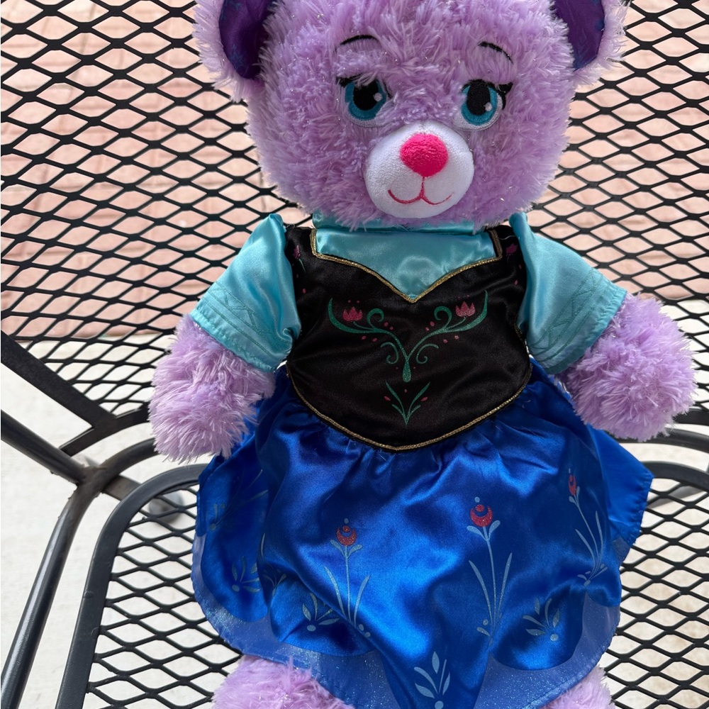 Frozen Ana Build a Bear Bear - Kids Plush Doll
